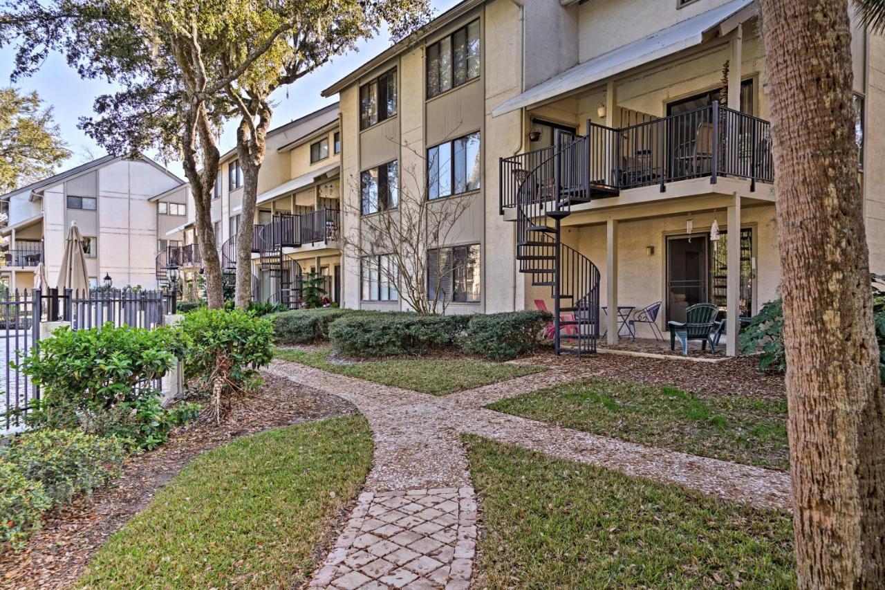 Updated Hilton Head Condo Balcony, Walk To Beach Hilton Head Island Buitenkant foto