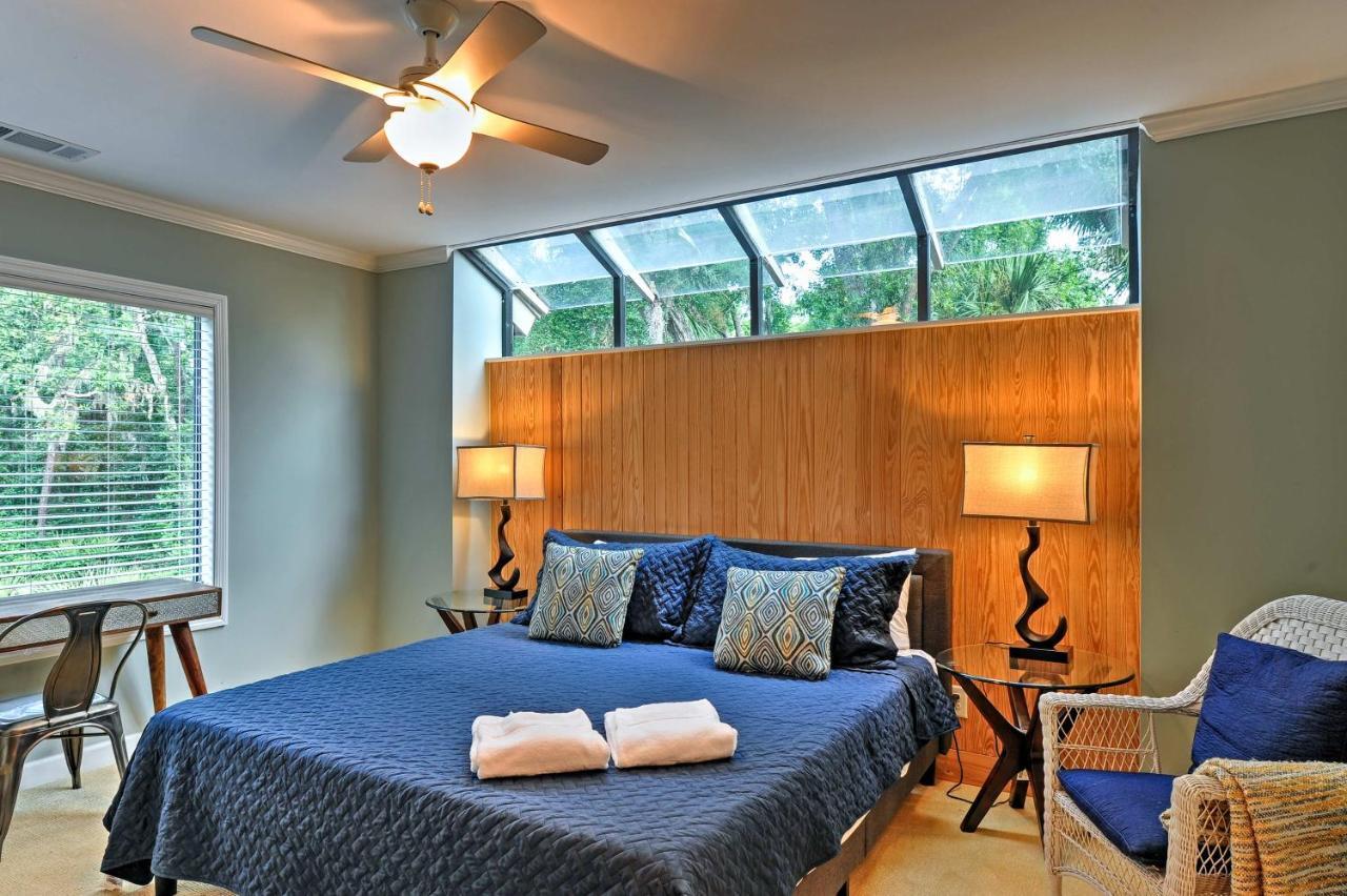 Updated Hilton Head Condo Balcony, Walk To Beach Hilton Head Island Buitenkant foto